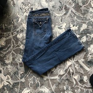 NAME YOUR PRICE - Miss Me boot cut jeans